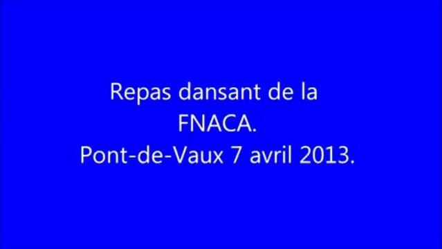 Repas dansant. FNACA. Pont-de-Vaux 7 avril 2013.