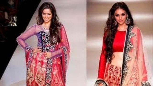 Aditi Rao Hydari & Vidya Malavade @ Lakme Fashion Week !