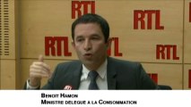Hamon condamne la manifestation de Mélenchon 