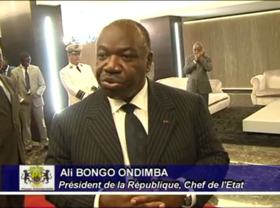 Le Président Ali Bongo Ondimba rentre du Tchad après le sommet extraordinaire de la CEEAC