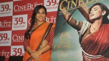 Vidya Balan Unveils 39th Anniversary Issue Of Cine Blitz Magazine !