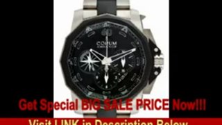 [SPECIAL DISCOUNT] Corum Men's 75393506/V791AN Admirals Cup Chronograph 48 Black Dial Watch