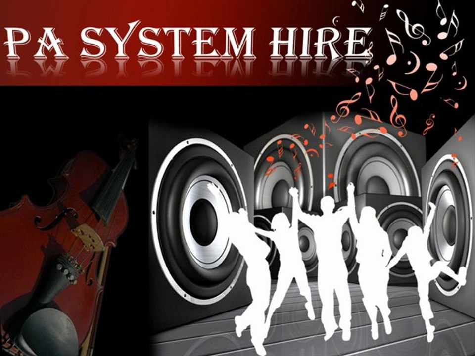 PA System Hire
