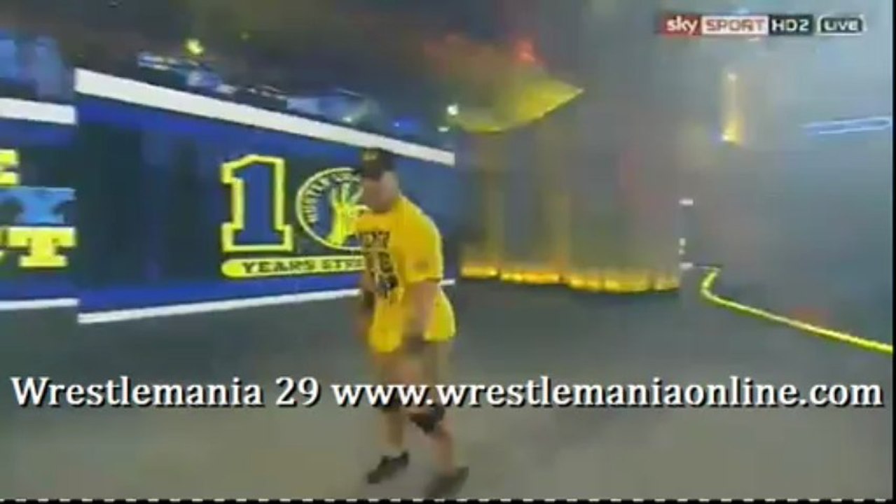 Wrestlemania 29 John Cena entrance video