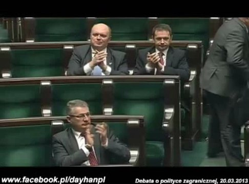 Stefan Niesiołowski - oSHOWom - 2013.03.20 - Debata o polityce zagranicznej