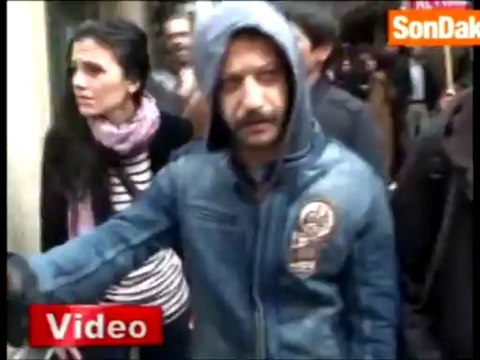 EMEK SİNEMASI EYLEMİNE GAZ BOMBALI SALDIRI