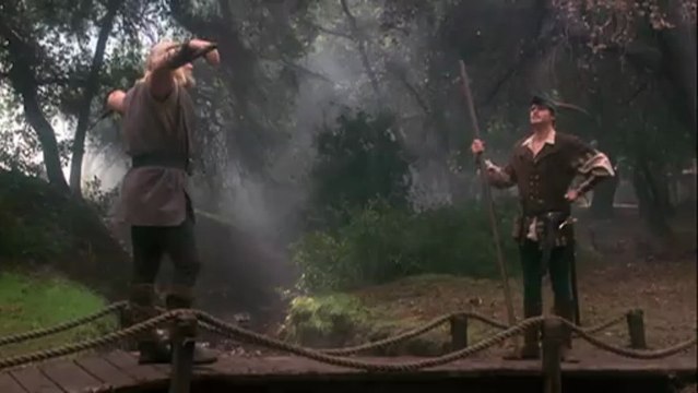 Robin Hood Men in Tights - Stick Fight with Little John (Clean Audio Soundtrack)