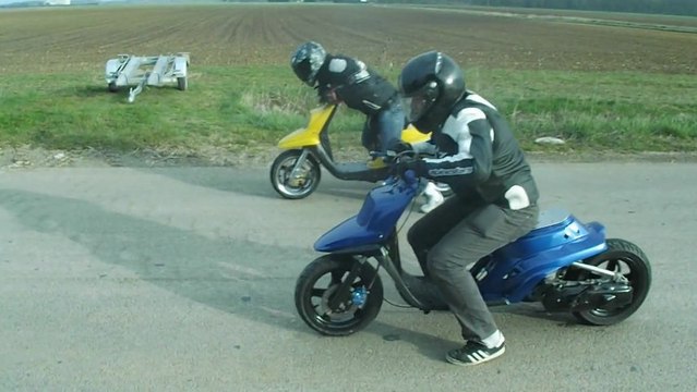 Run test Boost'Air VS Bi cylindre mina V by T2S