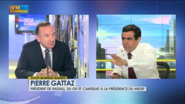 La présidence du Medef : Pierre Gattaz dans Good Morning Business - 8 avril