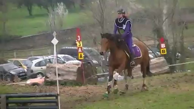 Auriane et Lulu cross CCE Club 2 Chateauneuf