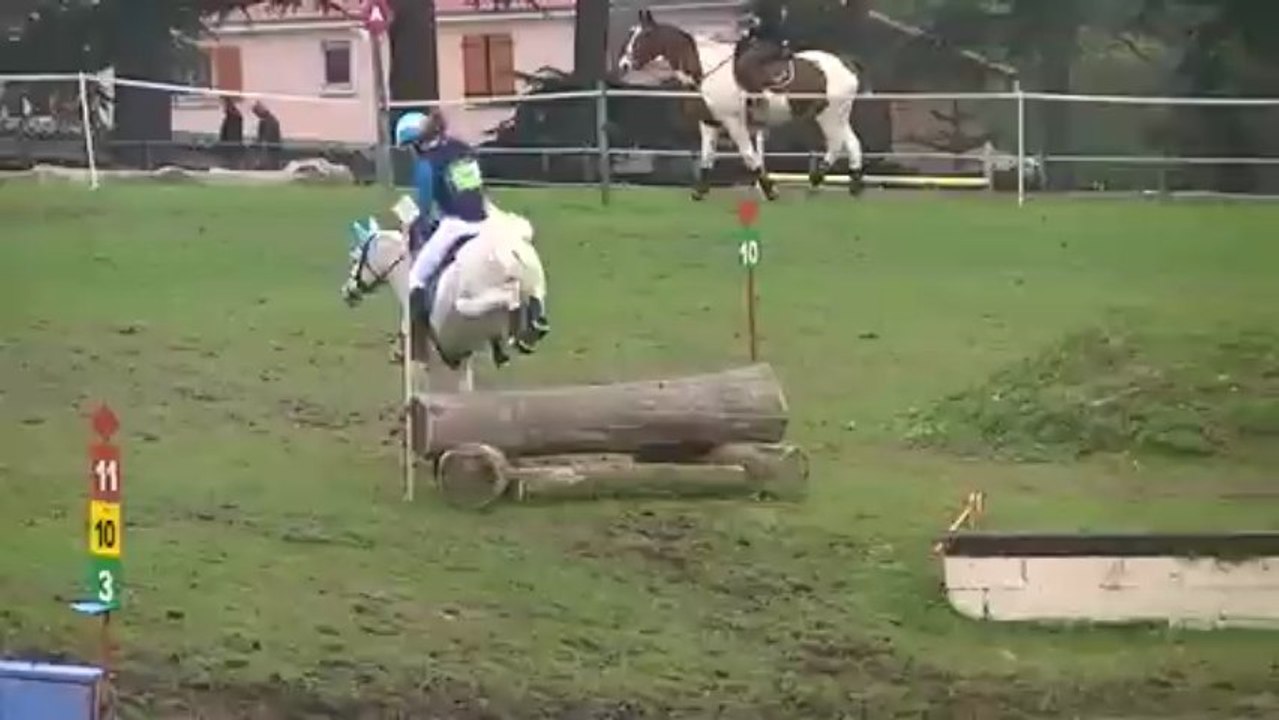 Sandy et Jingle cross CCE Club 2 Chateauneuf