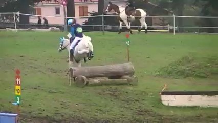 Sandy et Jingle cross CCE Club 2 Chateauneuf