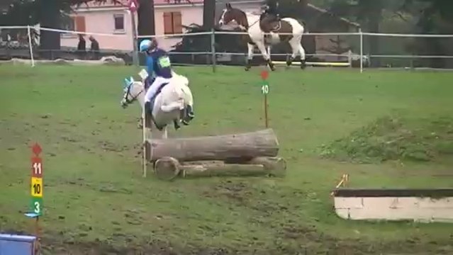 Sandy et Jingle cross CCE Club 2 Chateauneuf