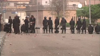 Mısır'da Kıpti Hristiyan cenazesinde çıkan...