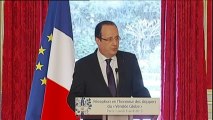 Hollande salue le 