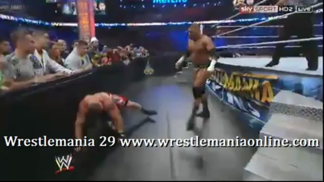 Wrestlemania 29 Lesnar vs Triple H full match video