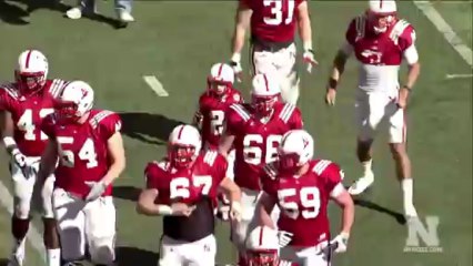 Jack Hoffman marque un touchdown
