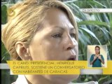 Capriles: Con ponernos la franela de un color no tenemos más seguridad