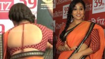 Vidya Balan In A Hot Orange Saree !