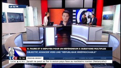 08/04/13 Olivier Faure invité du "12/14" de LCI