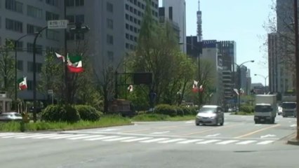 El emperador japonés recibe al presidente mexicano Enrique Peña Nieto