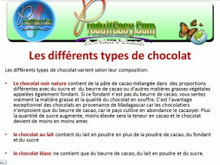 Chocolat napolitain noir parfumé à la vanille de Madagascar