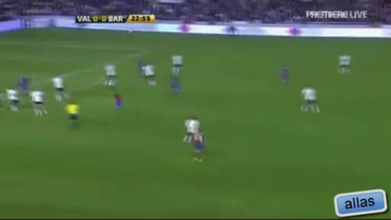 messi valencia 08