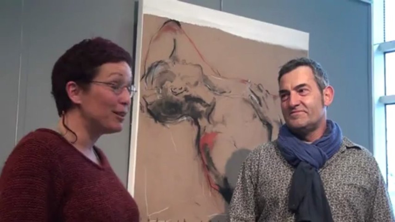 Vernissage au centre culturel aveyron ségala viaur de Rieupeyroux