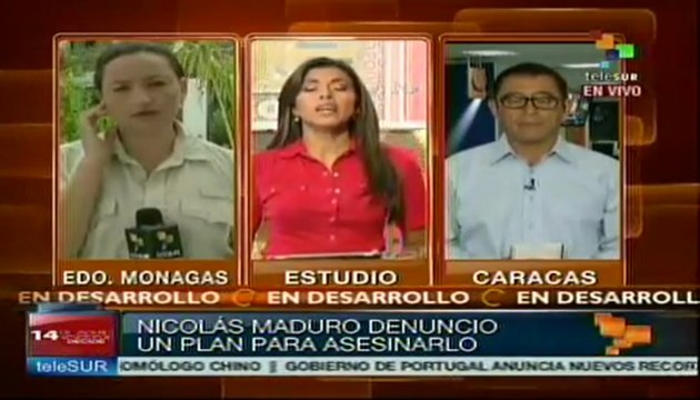 Canciller Jaua denuncia planes desestabilizadores