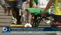 Corren contra fabricación de minas en Colombia