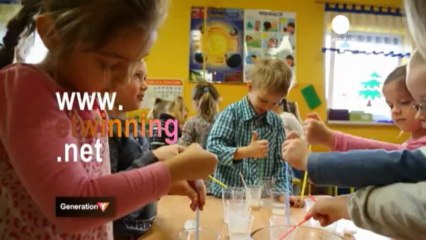 Le jardin d'enfants vert