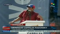 Capriles arremete contra denuncias del Gobierno venezolano