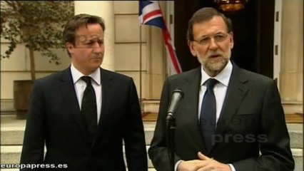 Rajoy expresa su pésame por la muerte de Thatcher