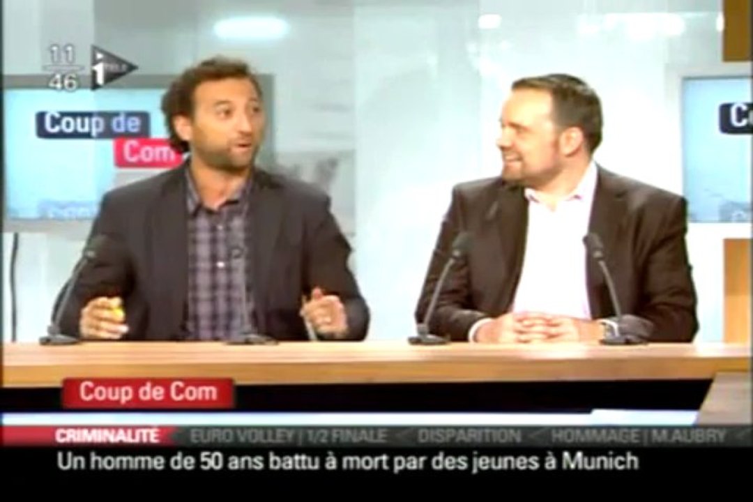 Bastien Millot invité de Coup de Com - 13/09/2010