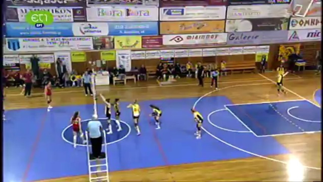 Τελικός βόλευ γυναικών ΑΕΚ - ΟΣΦΠ