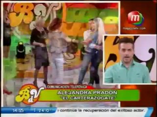 Pronto.com.ar Alejandra Pradón comunicación telefónica