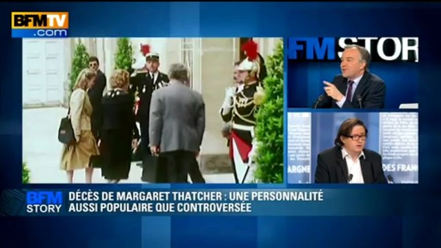 BFM STORY: Décès de Margaret Thatcher, une personnalité aussi populaire que controversée - 08/04