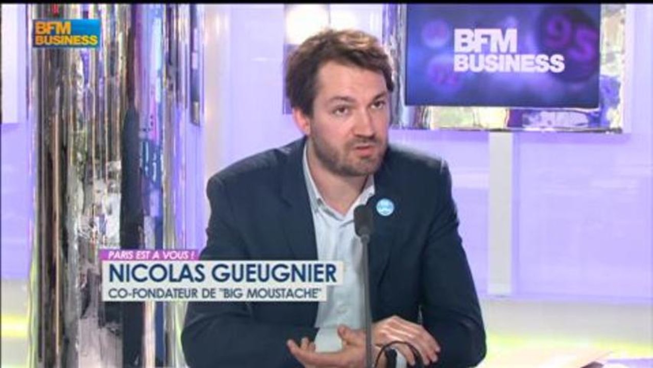 Business à Paris: Nicolas Gueugnier, co-fondate...
