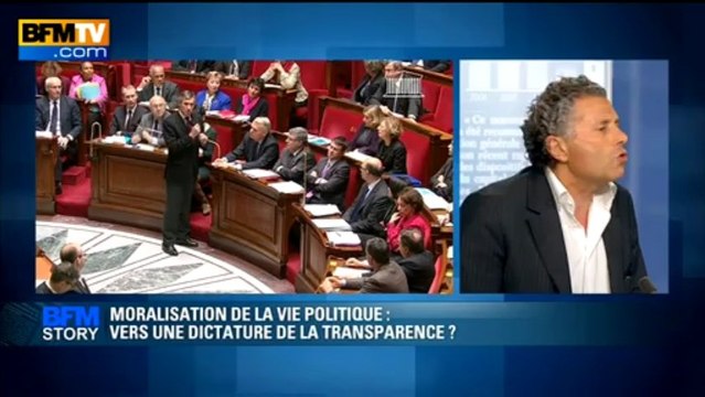 BFM STORY: Moralisation de la vie politique, vers une dictature de la transparence ? - 08/04