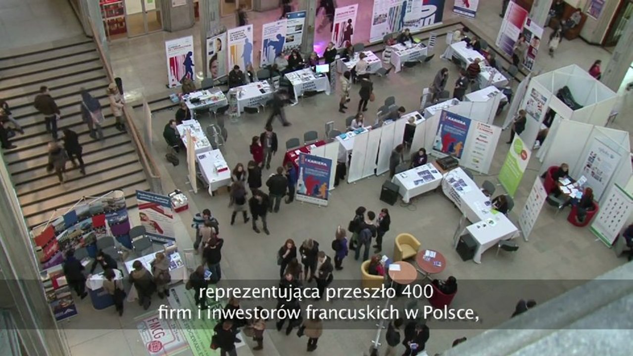 Reportaż Salon Studia i Kariera z Francją 2013 r