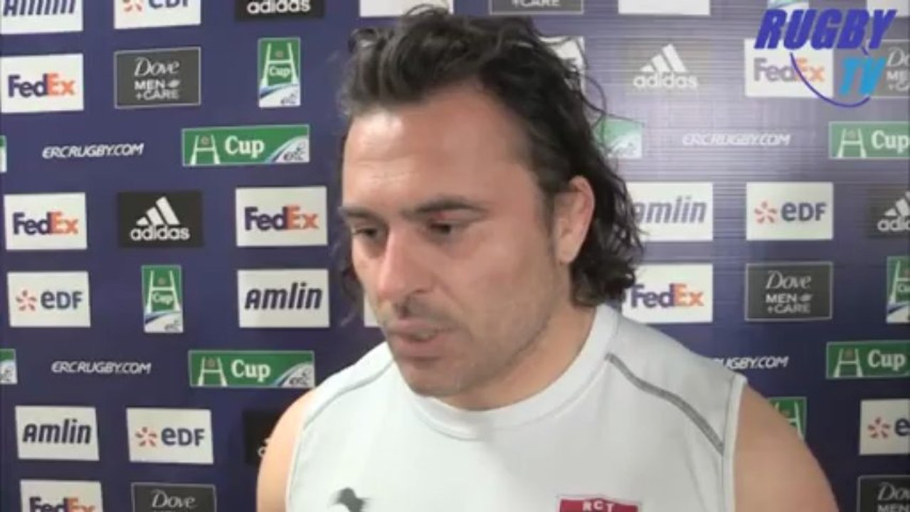 RugbyTV. Après Toulon-Leicester.