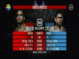 Mourad Bouzidi - Fabiano Cyclone GLORY 6 İSTANBUL