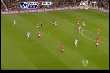 Tình huống nâng tỷ số lên 2-1 của Aguero