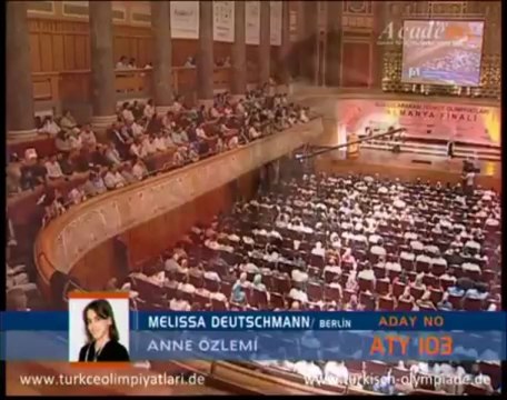 sesliomrumnefesim,5. Uluslararası Türkçe Olimpiyatları - 2. Almanya Finali - Melissa Deutschmann - Anne Özlemi - YouTube,sesliomrumnefesim.com,