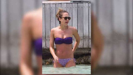 Jessica Alba Bikini-Clad in St. Barts