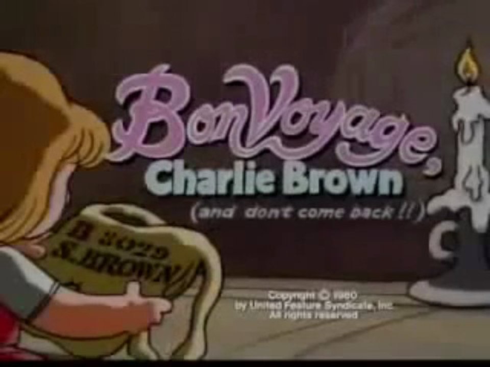 bon voyage charlie brown video daliymotion