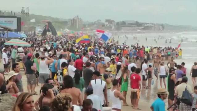 ISA 2013 WORLD MASTERS SURFING CHAMPIONSHIP - DAY 01 HIGHLIGHTS