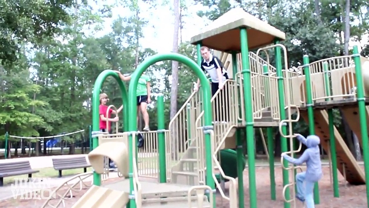 Playground Parkour Fail