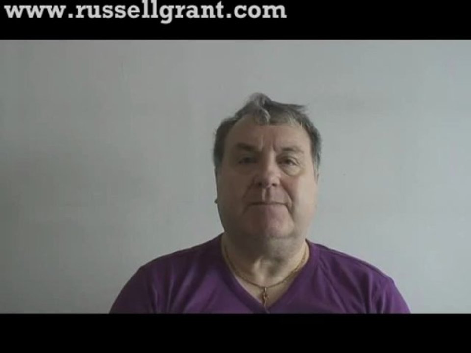 Russell Grant Video Horoscope Libra April Tuesday 9th 2013 www.russellgrant.com