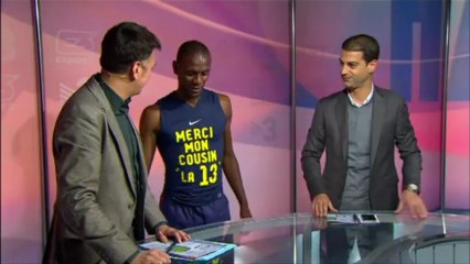 TV3 - Hat-trick Barça - Entrevista a Abidal